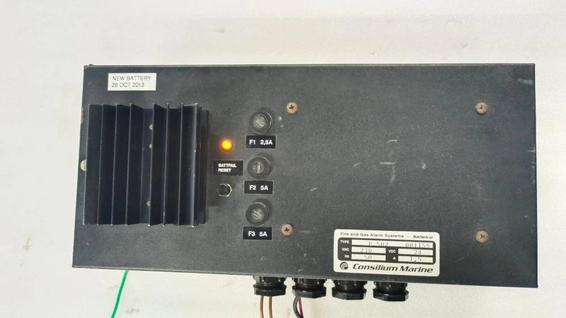 CONSILIUM SALWICO P502  Input Power Supply 220VAC ~ 24VDC Output 24 VDC