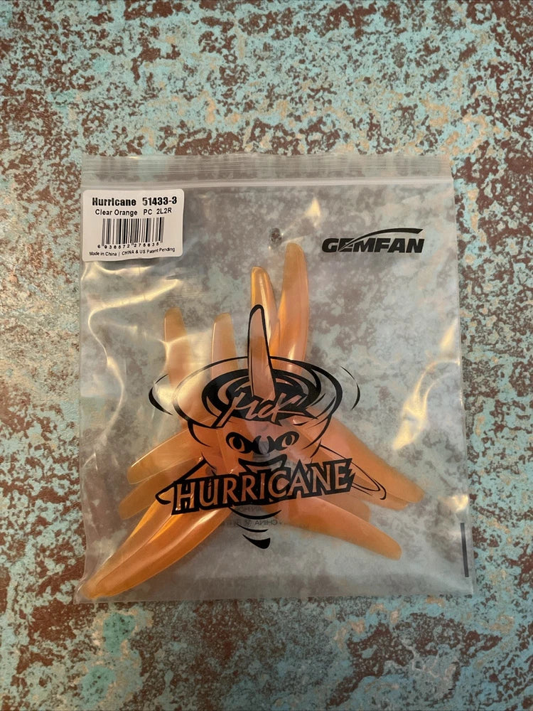 GEMFAN HURRICANE 51433-3 FPV Drone Propeller