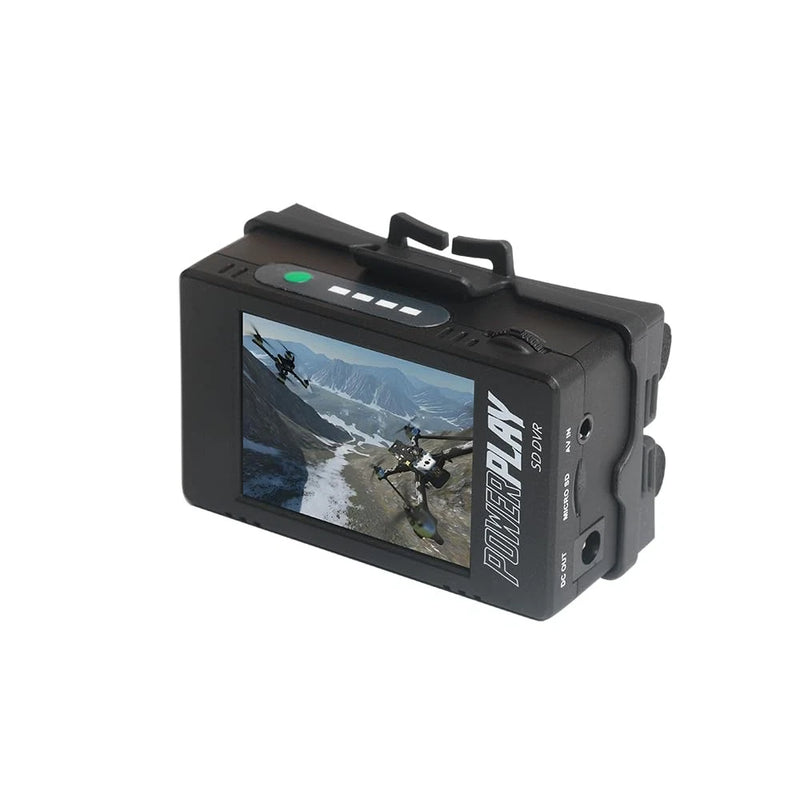 RunCam 2025 Latest Immersion RC PowerPlay Vintage Camera Monitor with DVR... Converter