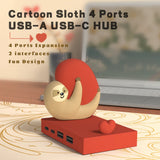 1x 4 Port USB Hub USB 2.0 Splitter Hub Expander for Laptop MacBook PC Phone Mice