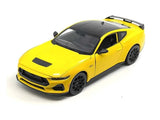 2024 Ford Mustang GT ¨C Yellow (NEX) Diecast 1:24 Scale Model - Welly 24123YL