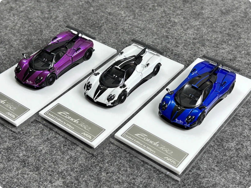 HKM 1:64 pagani ZONDA 760 hardtop alloy car model collection ornaments