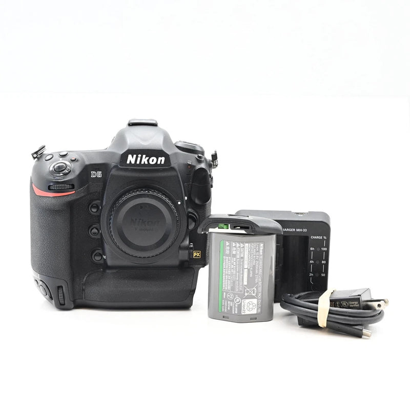 Nikon D5 Digital Camera 20.8MP DSLR Camera Body (Dual XQD Slots) D5-a *Read #994