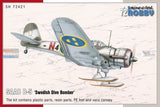 SPH72421 1:72 Special Hobby SAAB B-5 ??Swedish Dive Bomber??