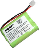 HQRP rechargeable Ni-MH battery pack with two-wire connector and label