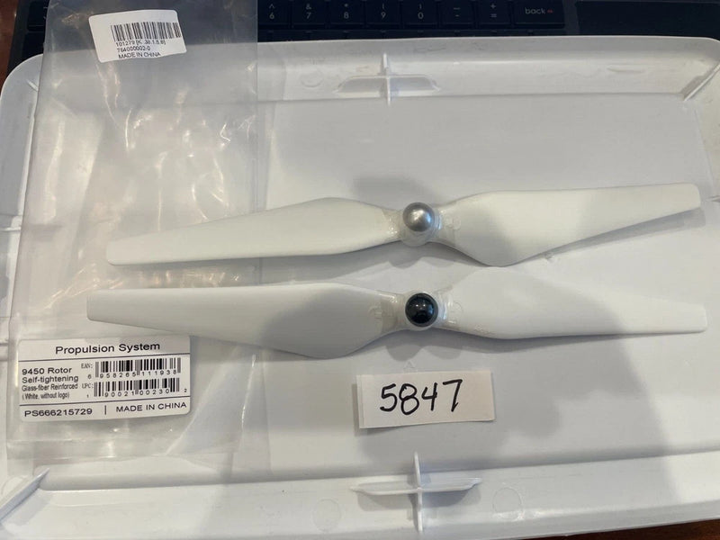 NEW DRONE PART PK OF 2 9 1/2'' PROPULSION SYSTEM 9450 ROTOR SELF TIGHTENING PROP