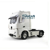 1/14 TOUCANRC 2Axles Highline RC Tractor Truck KIT Car Vehicle Model DIY W/Motor Battery
