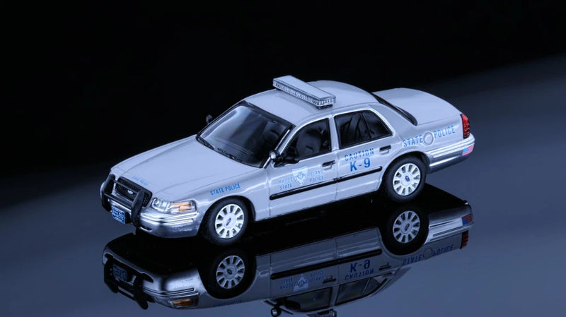 Rollin 1:64 CV Rhode Island State Police K-9 Model Diecast Metal Car