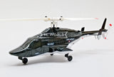 RC 1/53 HELICOPTER Bell 222 AIRWOLF W/ Gyro W/ Optical Flow 2.4ghz-RTF-*B/W*