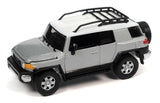 2007 Toyota FJ Cruiser ¨C Silver 1:64 Scale Model - Johnny Lightning JLSP278A