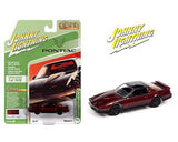 JOHNNY LIGHTNING 1:64 1984 PONTIAC TRANS AM MAPLE BURGUNDY MODEL JLSP148B-4D