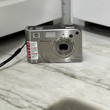 HP PhotoSmart R717 6.2MP Silver Digital Camera With Battery/ Not Charged