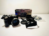 Fujifilm Finepix S1600 Digital Cam- 12.2 MP, 15x zoom, Ex-display, boxed, cables