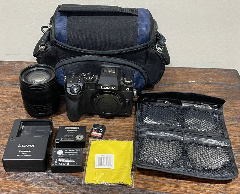 Panasonic Lumix DMC-G7 Mirrorless Camera + Accessories