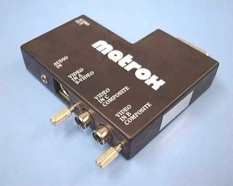 Matrox Matrox Audio Video Input/Output Converter S-Video