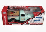 Auto World 1940 Ford Pickup Light Green & Mr Monopoly Figure 1/18 Model New