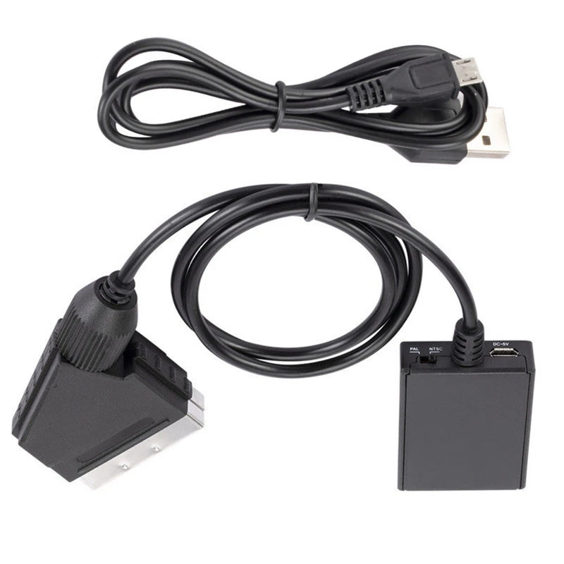 1080P HDMI To Scart Video Output Input HDMI Audio Adapter HD to Scart Converter