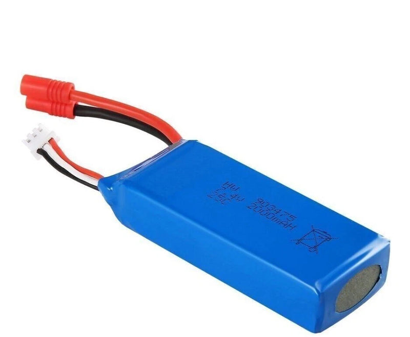 1pcs DRC-446 Drone Li-Ion Battery 2000mAh 7.4V 25C for Syma X8C X8W X8G 903475