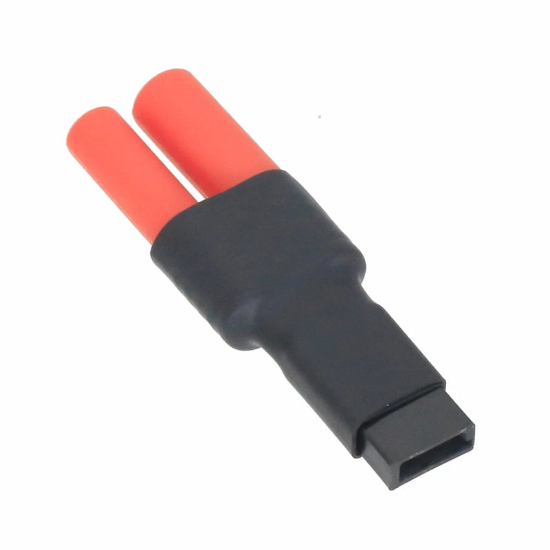 HXT 4mm Male-/Female+ to JR Futaba Male No Wires Adapter For RC Lipo Battery
