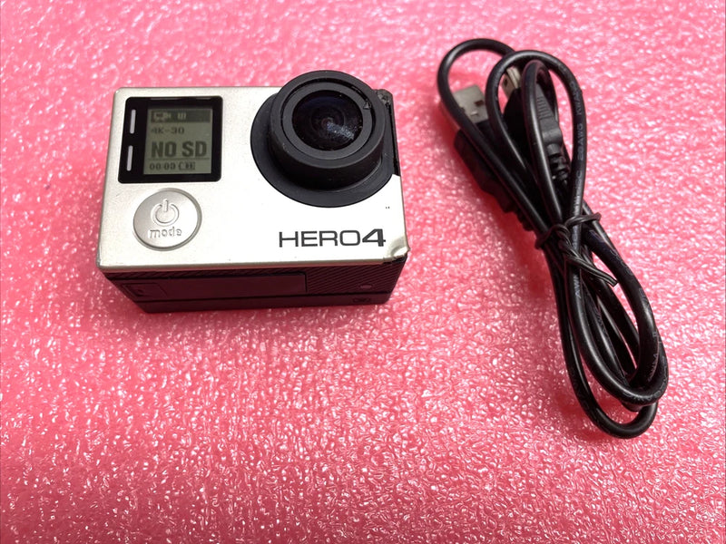USED GoPro HERO4 Action Camera  Working /READ / SEE PICTURES.