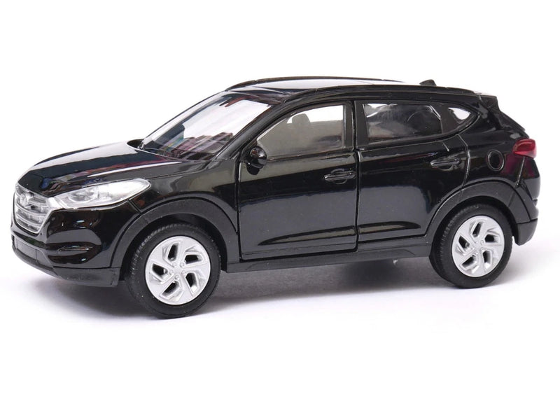 Hyundai Tucson Korean Family Car Model Toy Black Diecast 1:34-1:39 Scale Welly