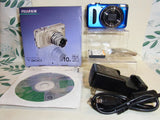 Fujifilm FinePix T300 Blue ,14MP,10x,f/3.4,3in,Excellent,from JPN Fujifilm USED