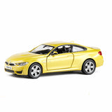 1:36 M4 Model Car Metal Diecast Alloy Toy Cars Toys for Boys Kids Gifts Gold