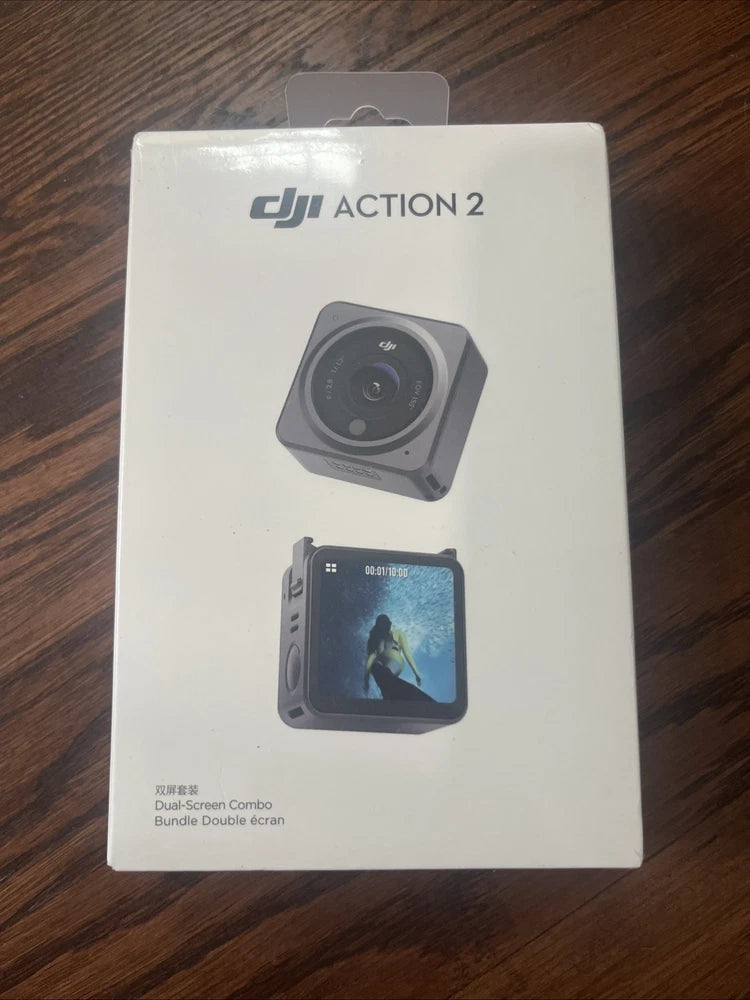 DJI Action 2 Dual-Screen 4K Combo action Camera With Touch Screen 128GB