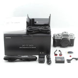 3850shot¡¾NEARMINT w/Box¡¿Fujifilm X-T30 26.1MP DSLR Camera Silver Body Japan