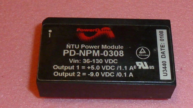 NEW POWERDISINE PD-NPM-0308 high-voltage input DC/DC converter NTU Power Module