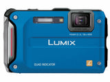 Panasonic Lumix FT4 Waterproof Digital Camera Blue From Japan