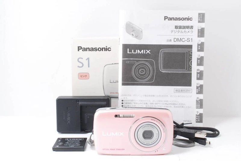 Panasonic Lumix DMC-S1 Compact Camera Battery Charger + Manual From Japan