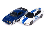 1995 Ford Probe GT & 1984 Mustang SVO 1:64 Scale Models - Auto World AW2PK008A