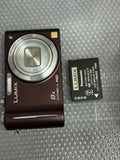 Panasonic LUMIX DMC-ZX3 Brown 14.1MP Compact Digital Camera Japan Japanese Only