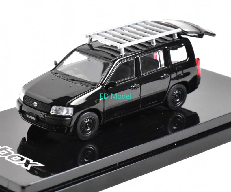 BN HobbyJapan 1:64 Black  Probox Mini Van Sport Model Diecast Metal Car