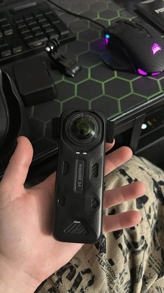 Insta360 X4 And GoPro12 Cameras (New)