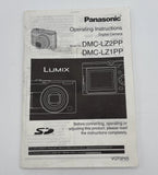Panasonic Lumix DMC-LZ2PP,DMC-LZ1PP Digital Camera Operating Instructions Book