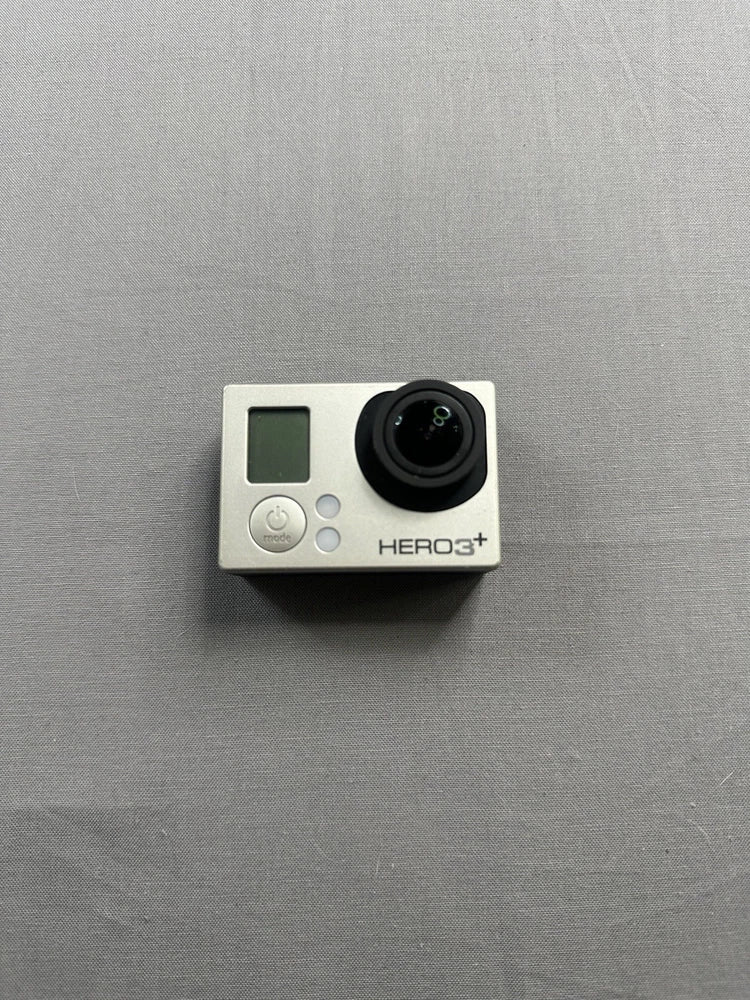 GoPro HERO3+ action camera with front LCD and wide-angle lens