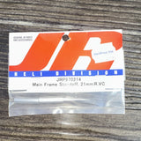 JR Main Frame Standoff 21mm R/VC JRP970214 RC Helicopter Silver