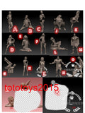 1/24 Sexy Dress Women Girl men Scene Prop Miniatures Figures Doll Model Toys