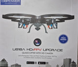 Used FPV DBPOWER U818A FPV Drone WiFi HD Camera 6-Axis 4CH RTF