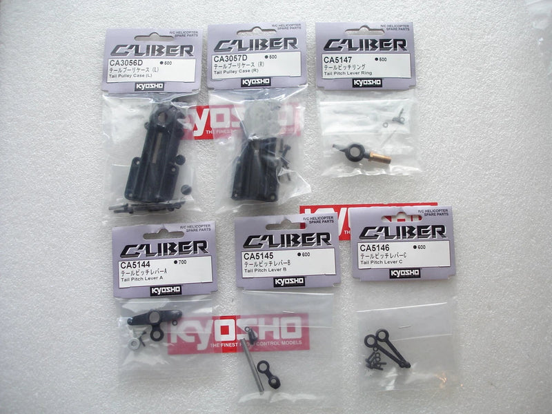 Kyosho Caliber 30 4 5 End 6 Set Tail Gear