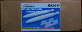 KASL Hobby 1/32 RPL-501/502 1700L External Fuel Tanks Resin for Mirage 2000