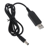 DC5V to 12V Adjustable Voltage Booster Line for 12V Bluetooth-compatible Speaker