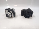 Mix Lot of 2 Panasonic Lumix: DMC-LC4/DMC-FZ8 *AS-IS* - EB-17909 -