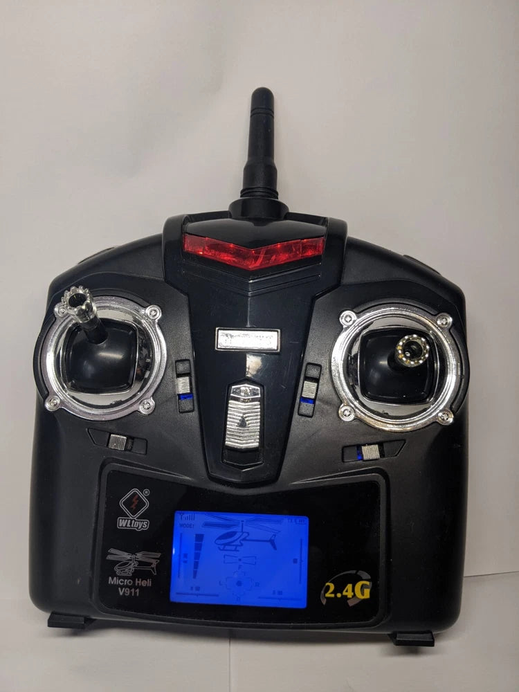 WL Toys RC Helicopter V911 2.4G 4CH Remote Control Transmitter