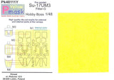 Model Maker 1/48 SUKHOI Su-17 UM3 Fighter Kabuki Paint Mask Set Hobby Boss Kit