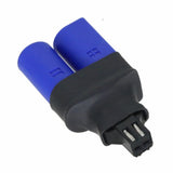 EC5 male to SM male no-wire adapter, blue and black plug with pin contacts