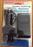 1 Vanguard Model DP-201 Dummy Battery Adaptateur Cord For Camcorders Car Charger Battery