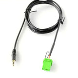 AUX audio Input Cable 6-pin to suit Honda Jazz 2001-2007 Male 3.5mm